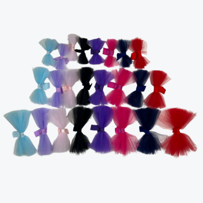 Tulle Bows - Clip Or Tie