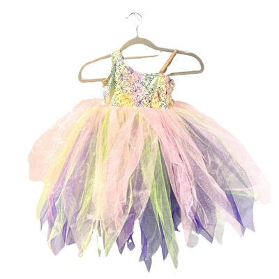 CHILD M - Jazzmatazz - Pastel Rainbow Tutu Dress - Ballet