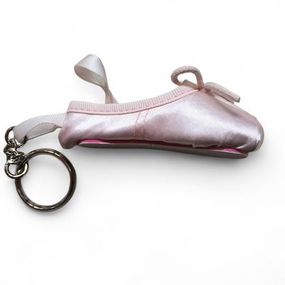 Pointe Shoe Keychain