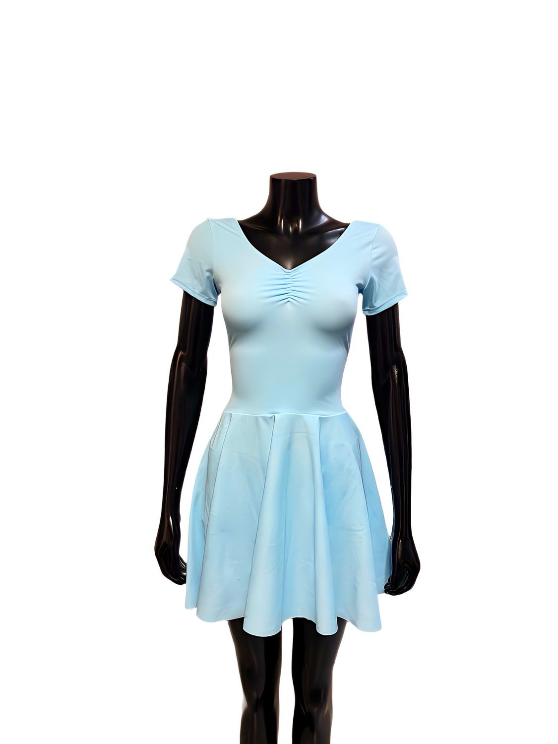 Short Sleeve Dance Dress