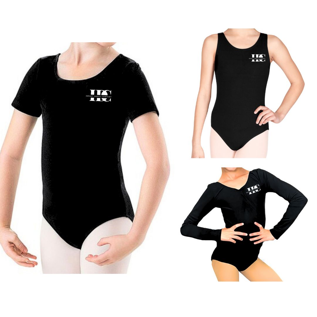 IDC Uniform Leotard (Bodysuit) - Black