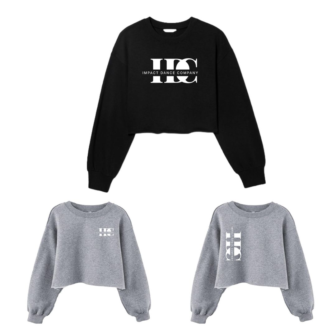 IDC Cropped Crewneck Pullover