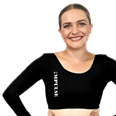 Impulse Long Sleeve Crop Top