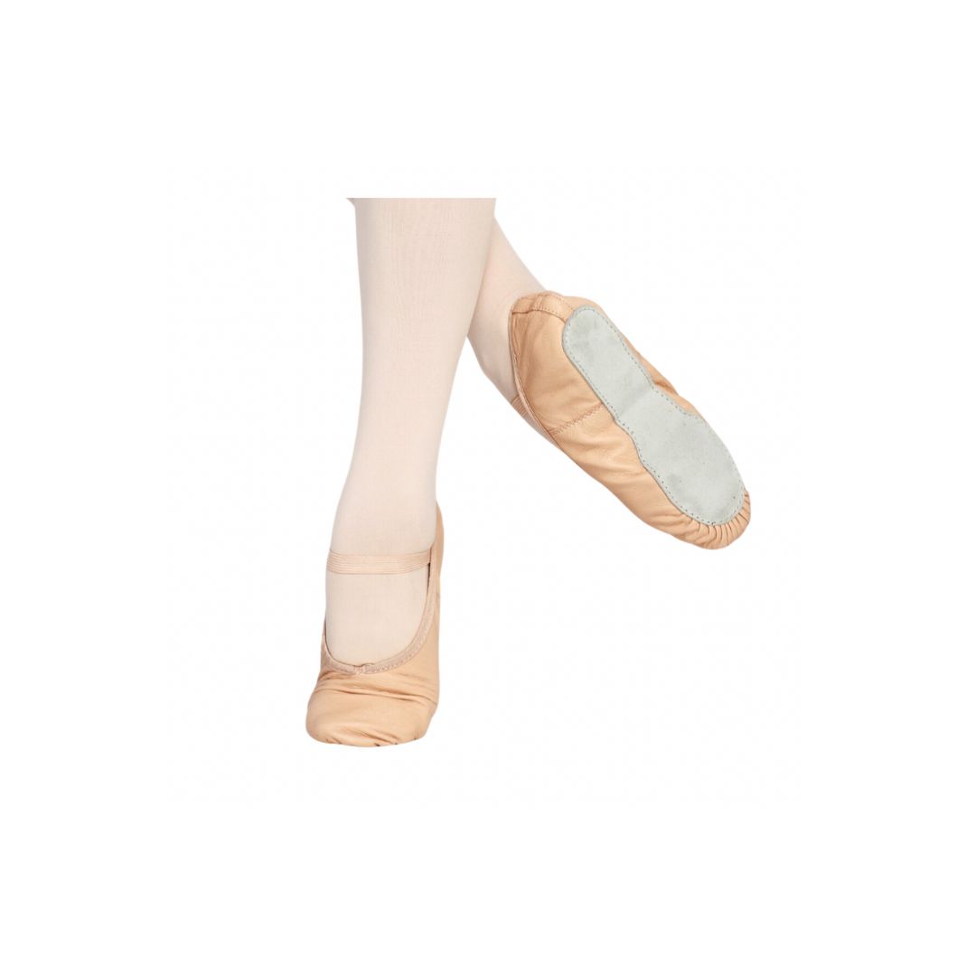 NE Leather Full Sole Ballet Slipper