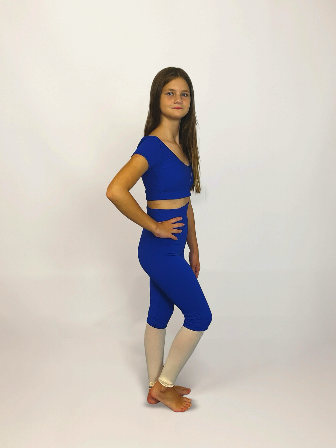 Midrise and Highrise Capri Leggings
