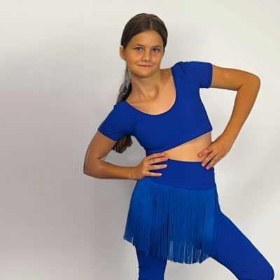 Short Sleeve Fitted Crop Tops