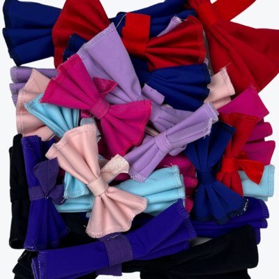 Fabric Bows - Clip Or Tie
