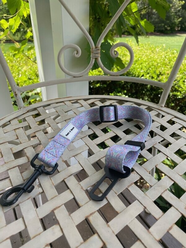 "Indigo Daze" Car Restraints