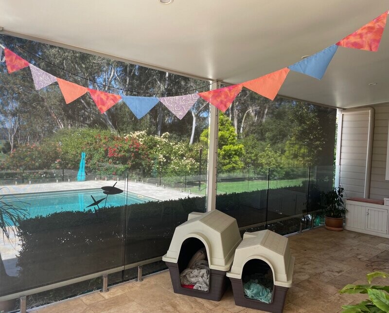 Fuchsia Rouge Bunting