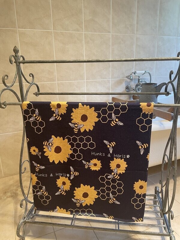 Large "Bee Free" Towel