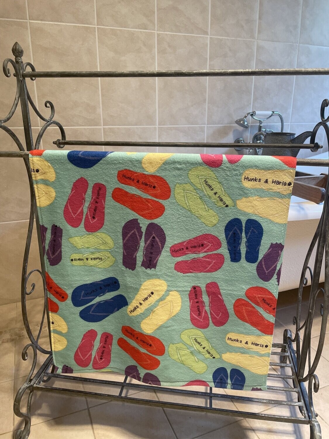 Large "Shoe Fetish" Towel