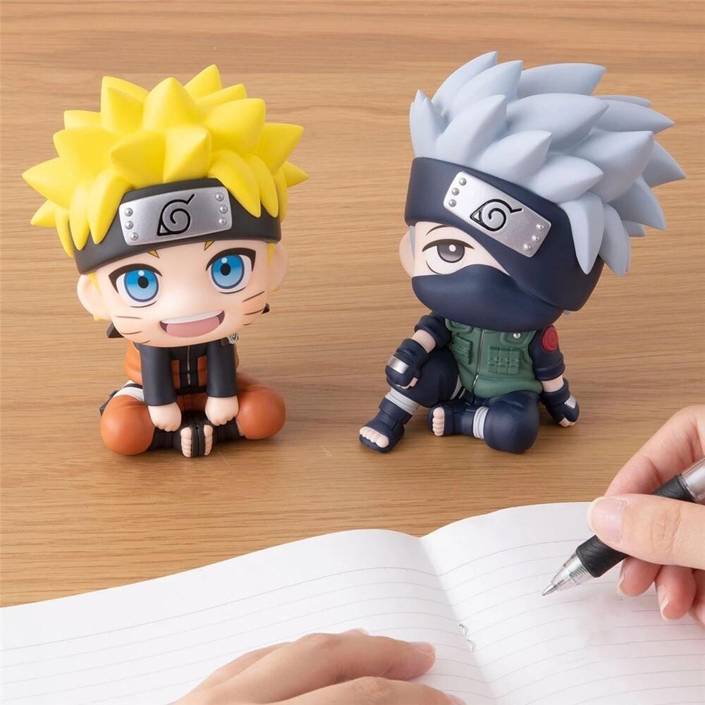 Anime Naruto Uzumaki &amp; Hatake Kakashi Action Figure Model Collection