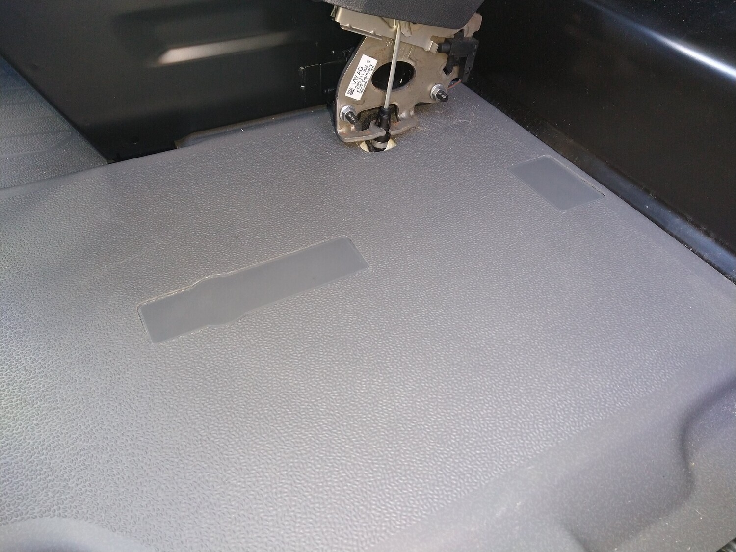 VW Crafter Double Seat Base Delete Plates (2017 + )