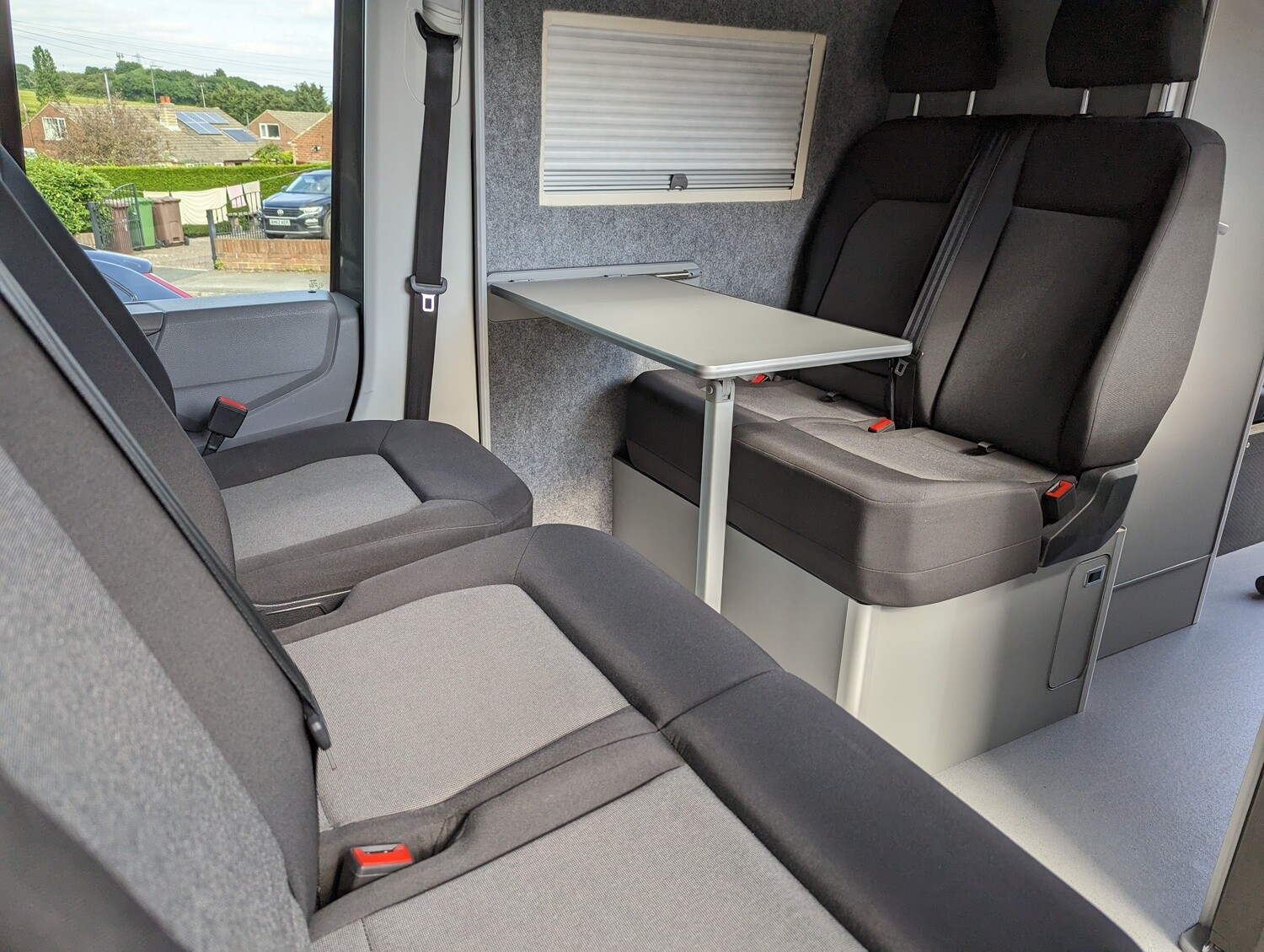 Rear Passenger Seat Base Surround – VW Crafter Double Seat Riser Companion