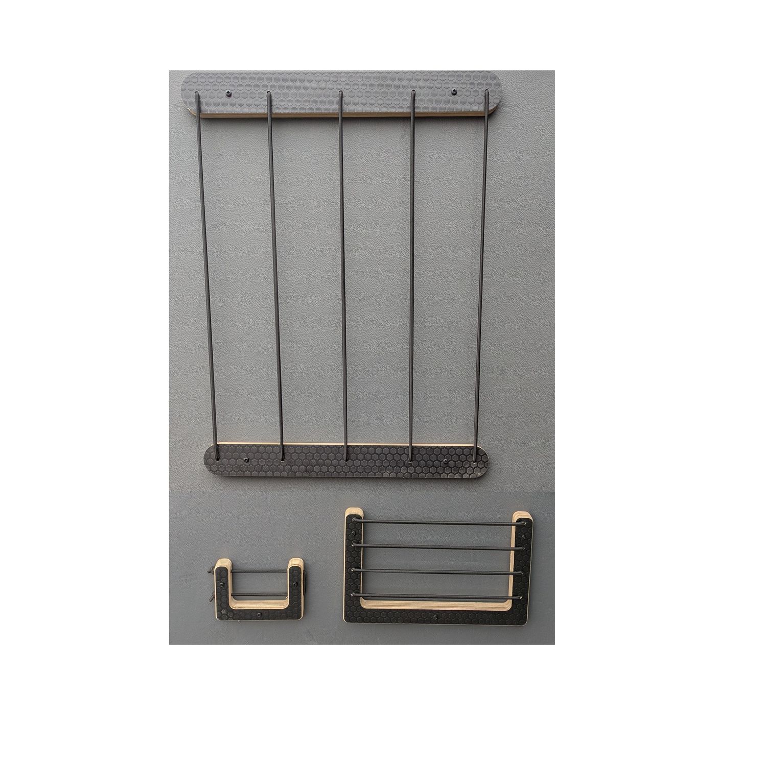 Campervan Rugged Storage Bundle – Bungee Bars, Phone &amp; Magazine Holder