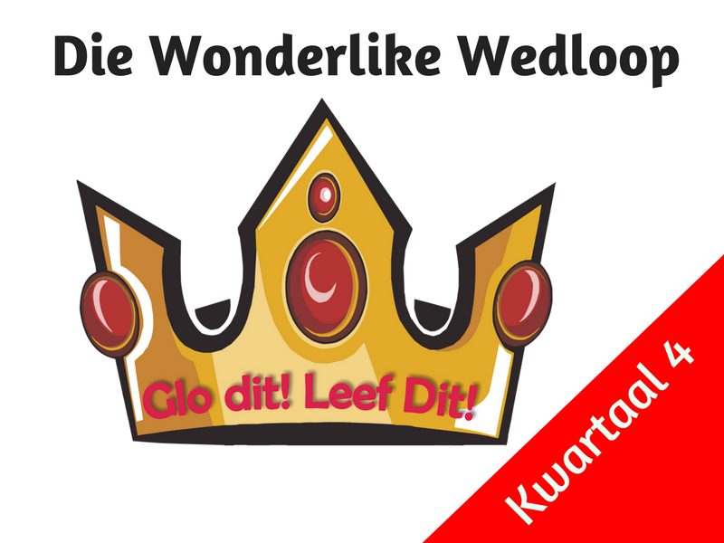 Wonderlike Wedloop (Kwartaal 4)