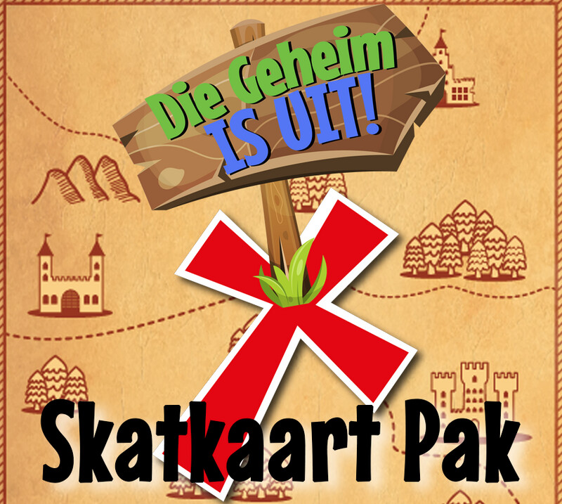 Die Geheim is uit! - Skatkaart Pak