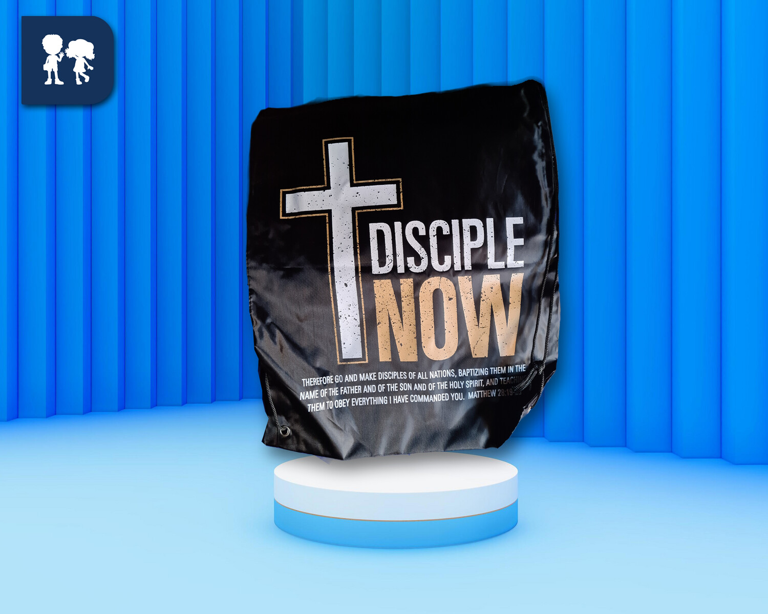 String Bags, Colours: Black - Disciple Now
