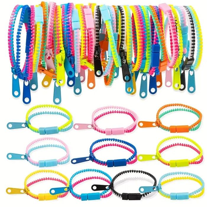 ​Random Fidget Toys Zipper Bracelets