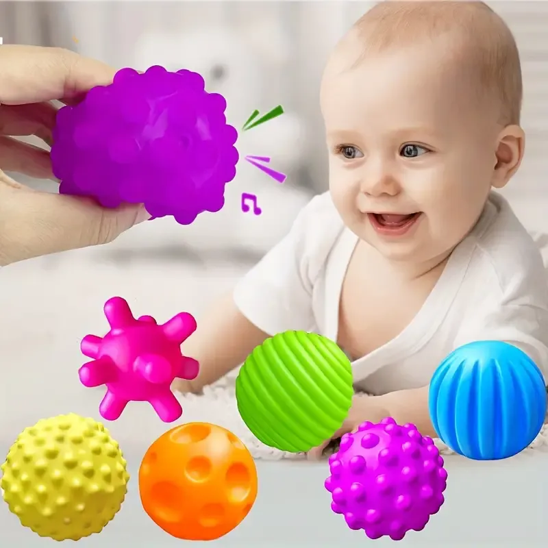 ​6pcs Educational Sensory Balls Toy Set