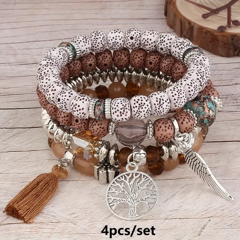 4pcs/set Bohemian bracelet