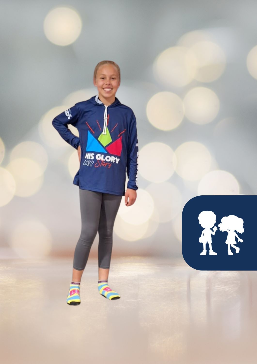 Pre-Teen His Glory My Story Hoodie