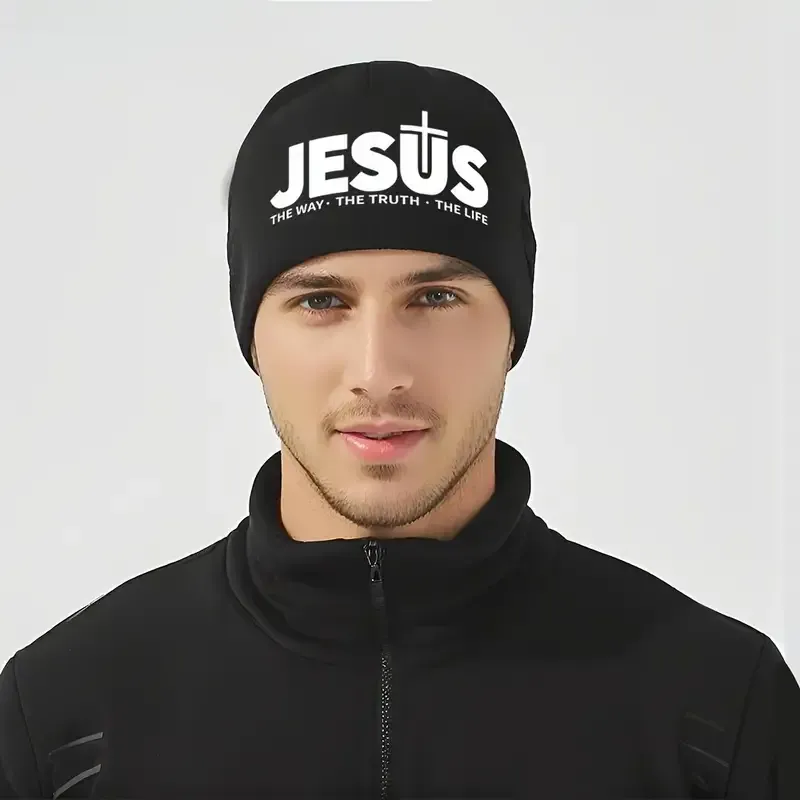 Christian Beanie – “Jesus: The Way, The Truth, The Life”
