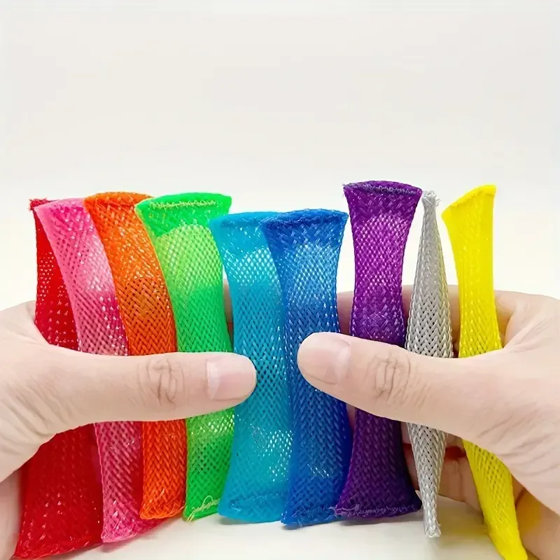 Sensory Stress Relief Toys - Net Wurm - Pack of three