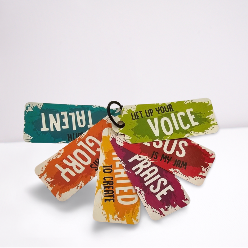 ​Bundle of Six Scripture Verse Luggage Tags