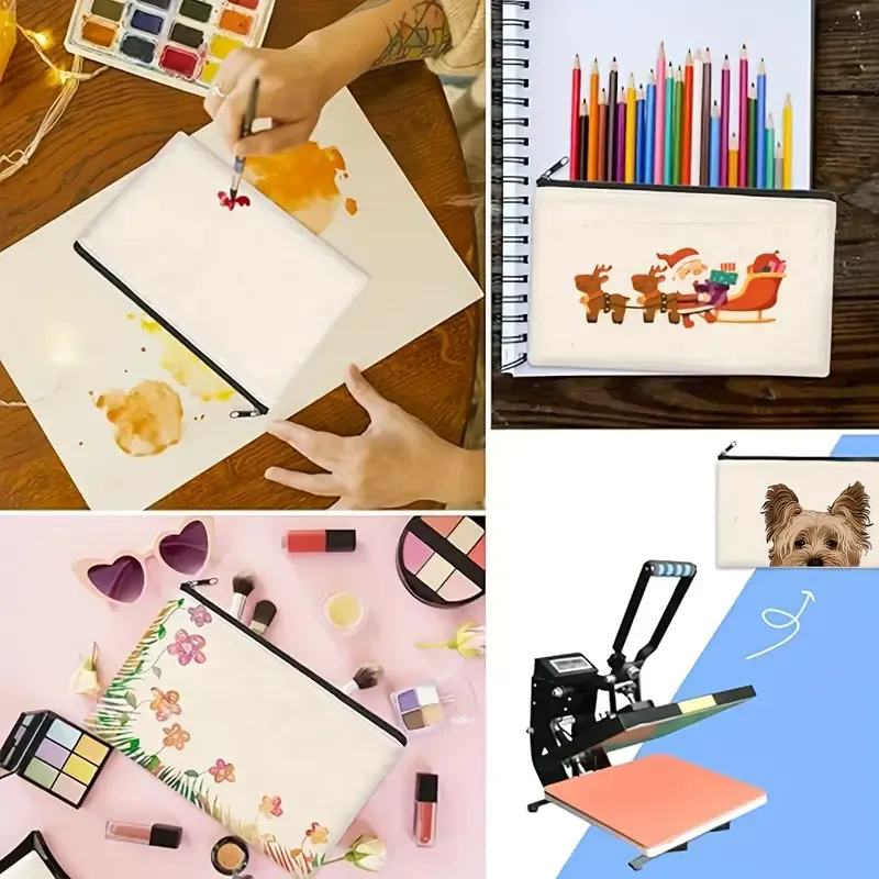 DIY Zipper Bag with Iron-on Design