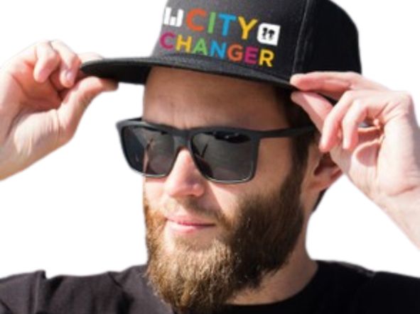 City Changer Navy Cap for Adults
