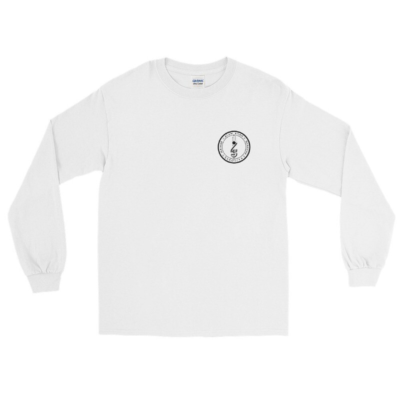 AK Sarodiya Patch White Long-Sleeved Shirt