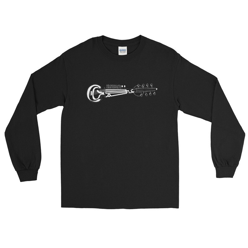 AK Sarod Black Long-Sleeved Shirt