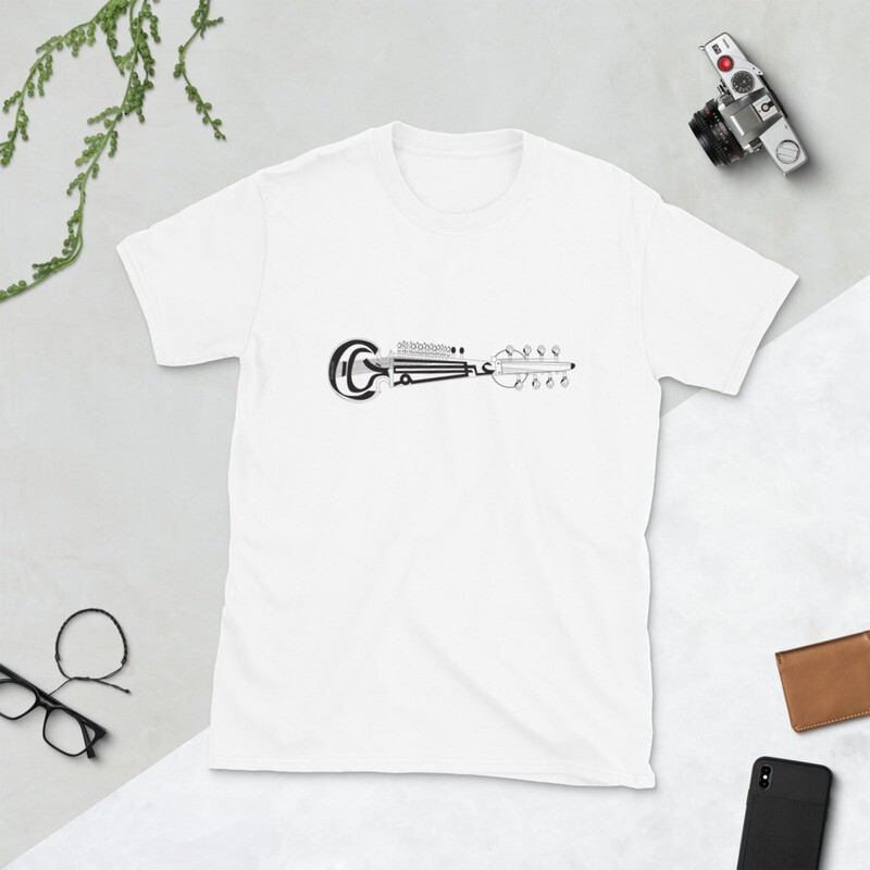 AK Sarod White T-Shirt
