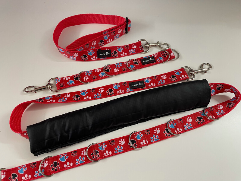 Dog Grooming Restraint Set/Belly Strap, Grooming Noose &amp; Extender.