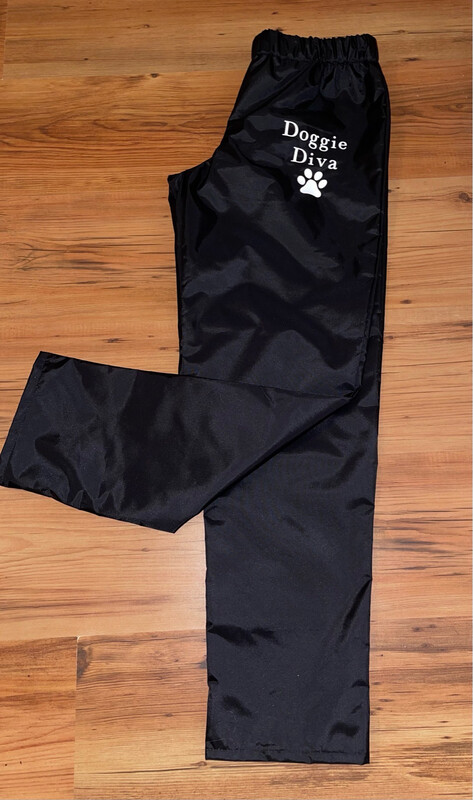 Waterproof Dog Grooming Logo Trousers