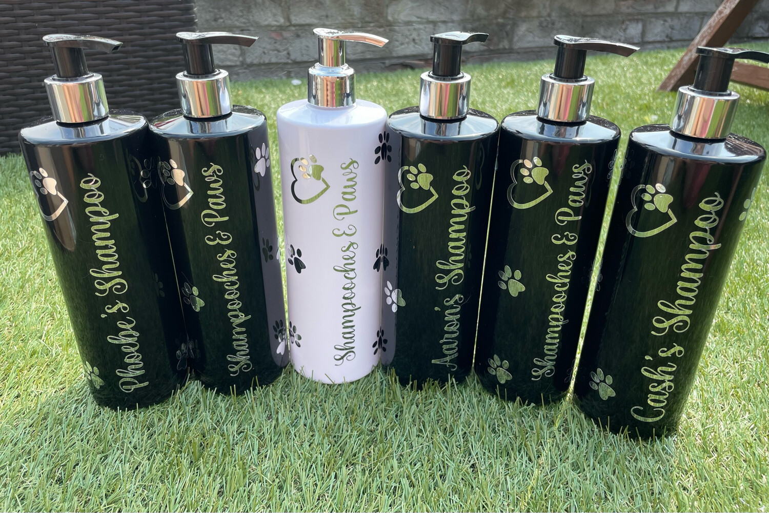 Personalised Pet Shampoo Bottles