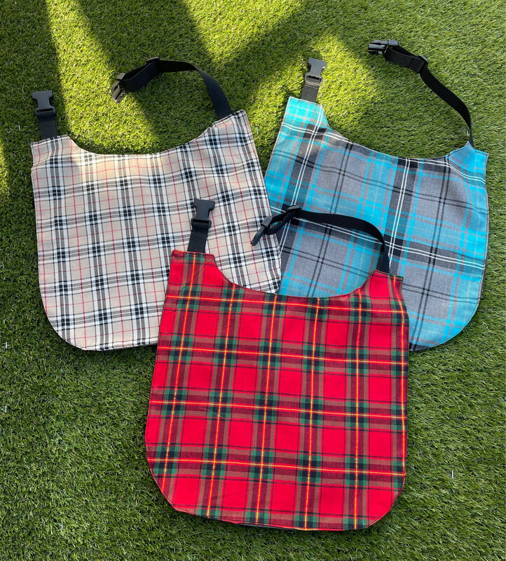 Tartan Dog Dribble / Slobber Bibs