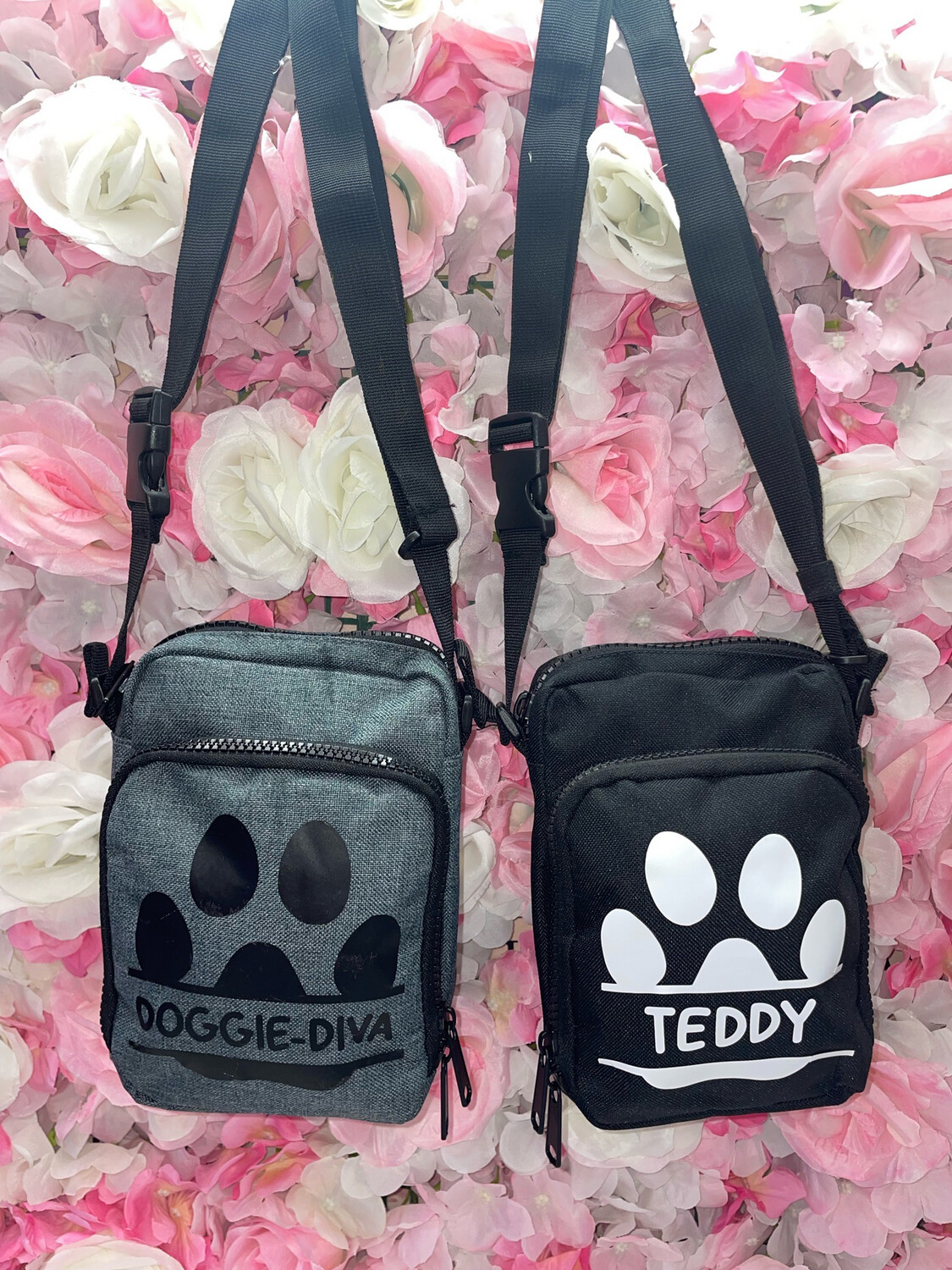 Personalised Dog Walking Crossbody Bag