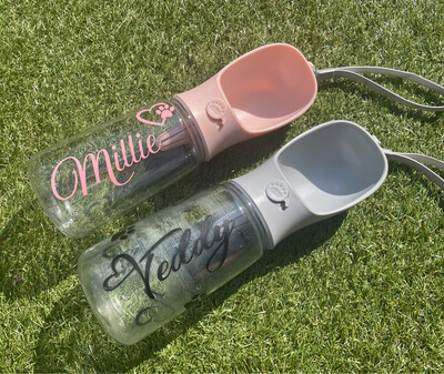 Personalised Dog Water Bottle