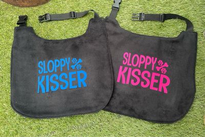Large Breed Dog Bibs Waterproof Backing.