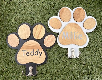 Personalised Dog Lead Holder