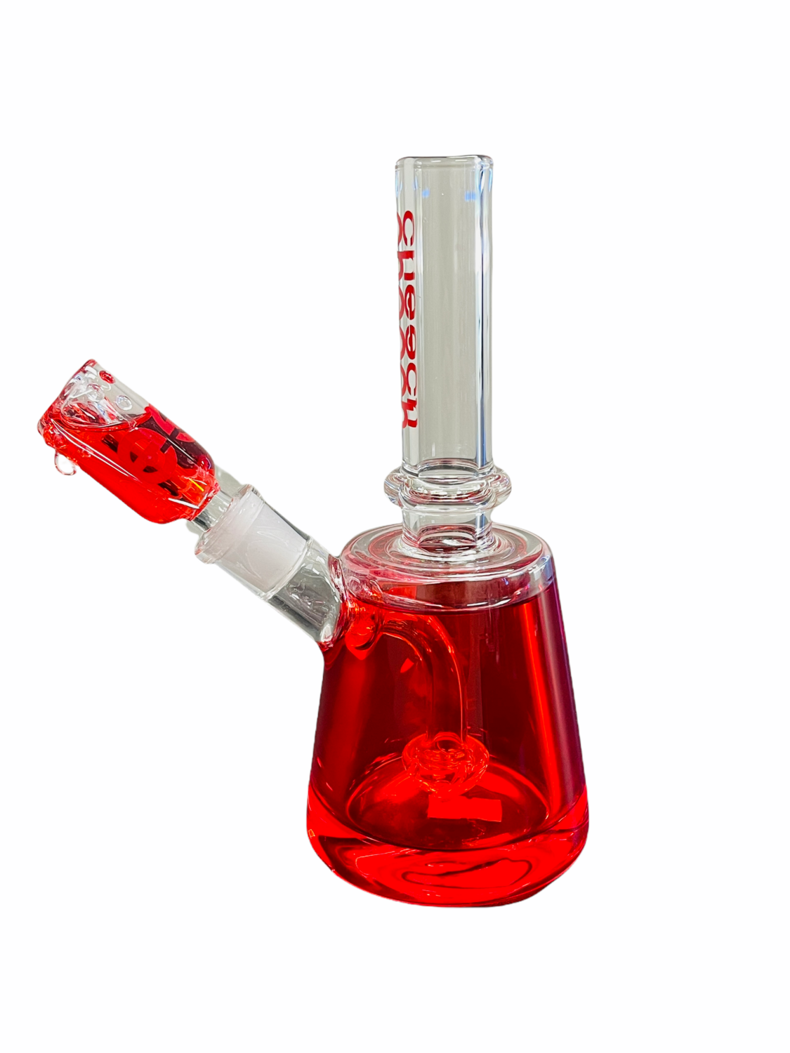 Cheech Blood Red Freezable Water Pipe