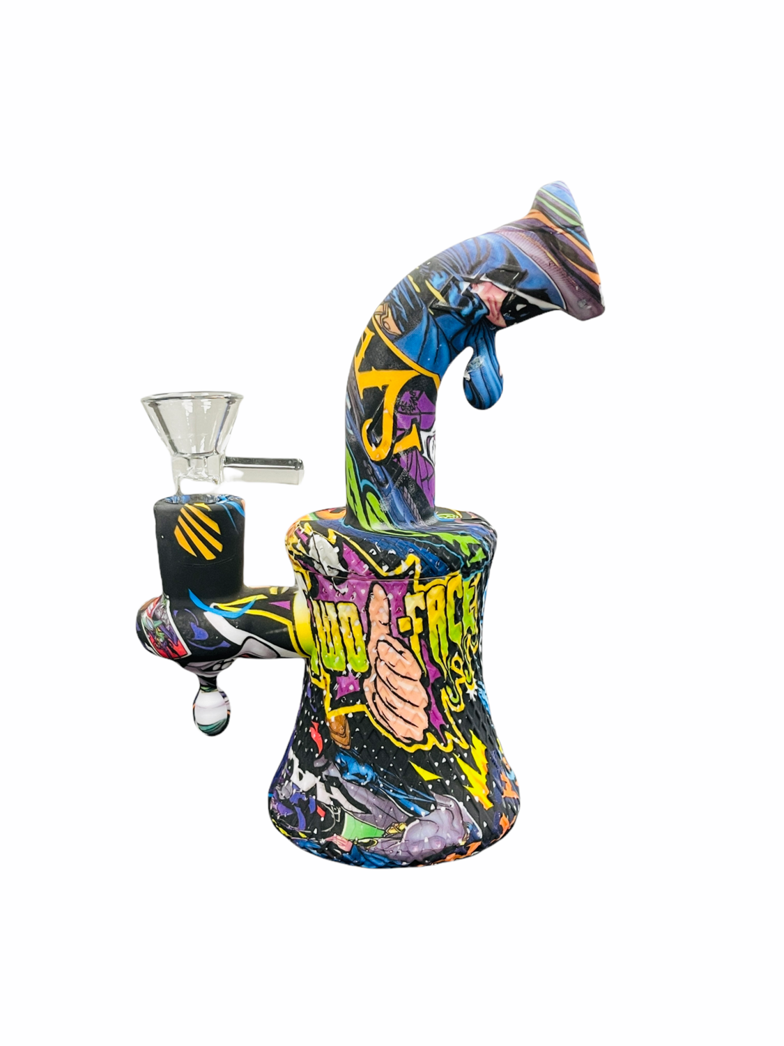 Silicone Drip Two Face Water Pipe