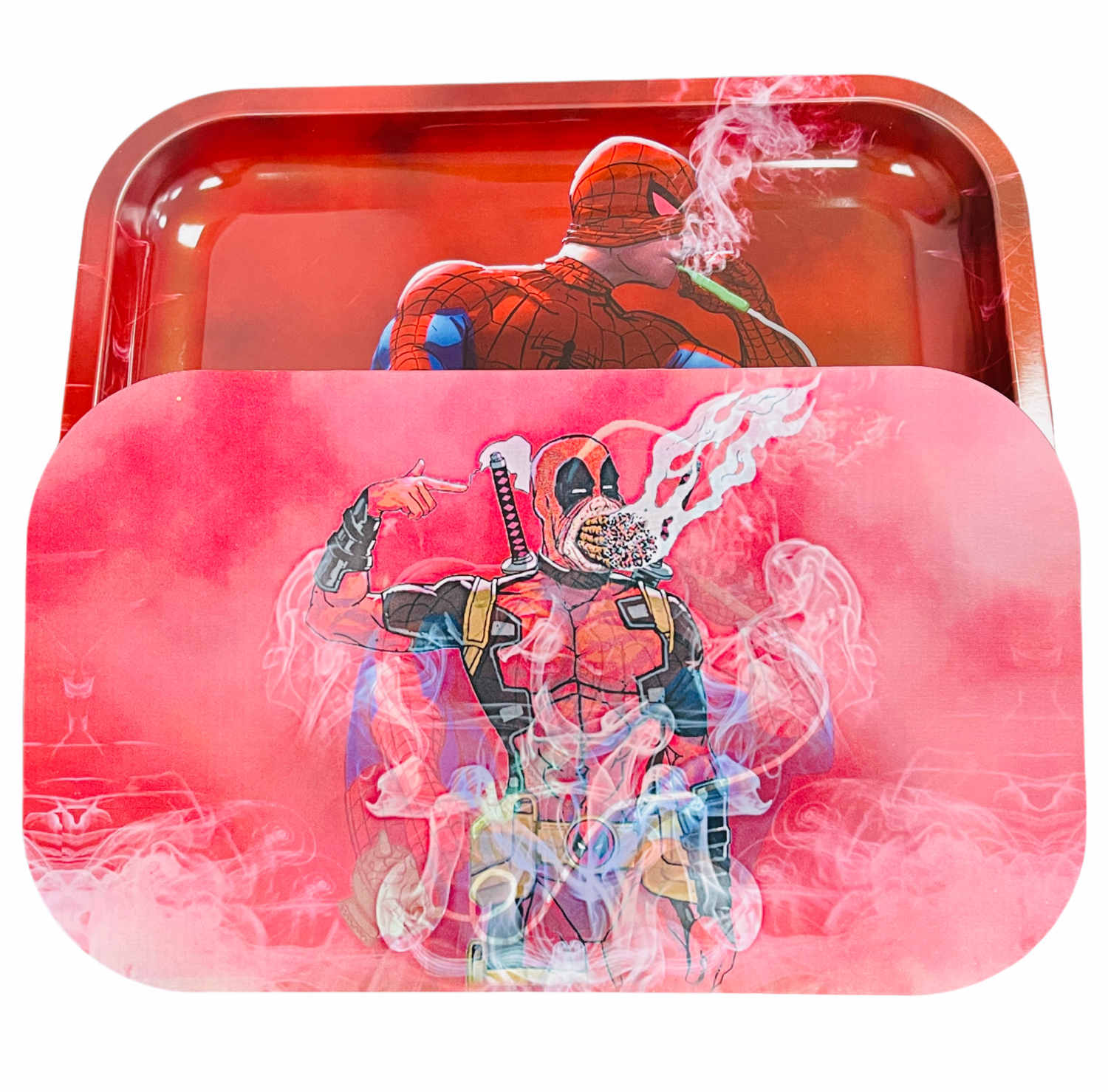 Spider Man Ash Tray With 3D Magnetic Top