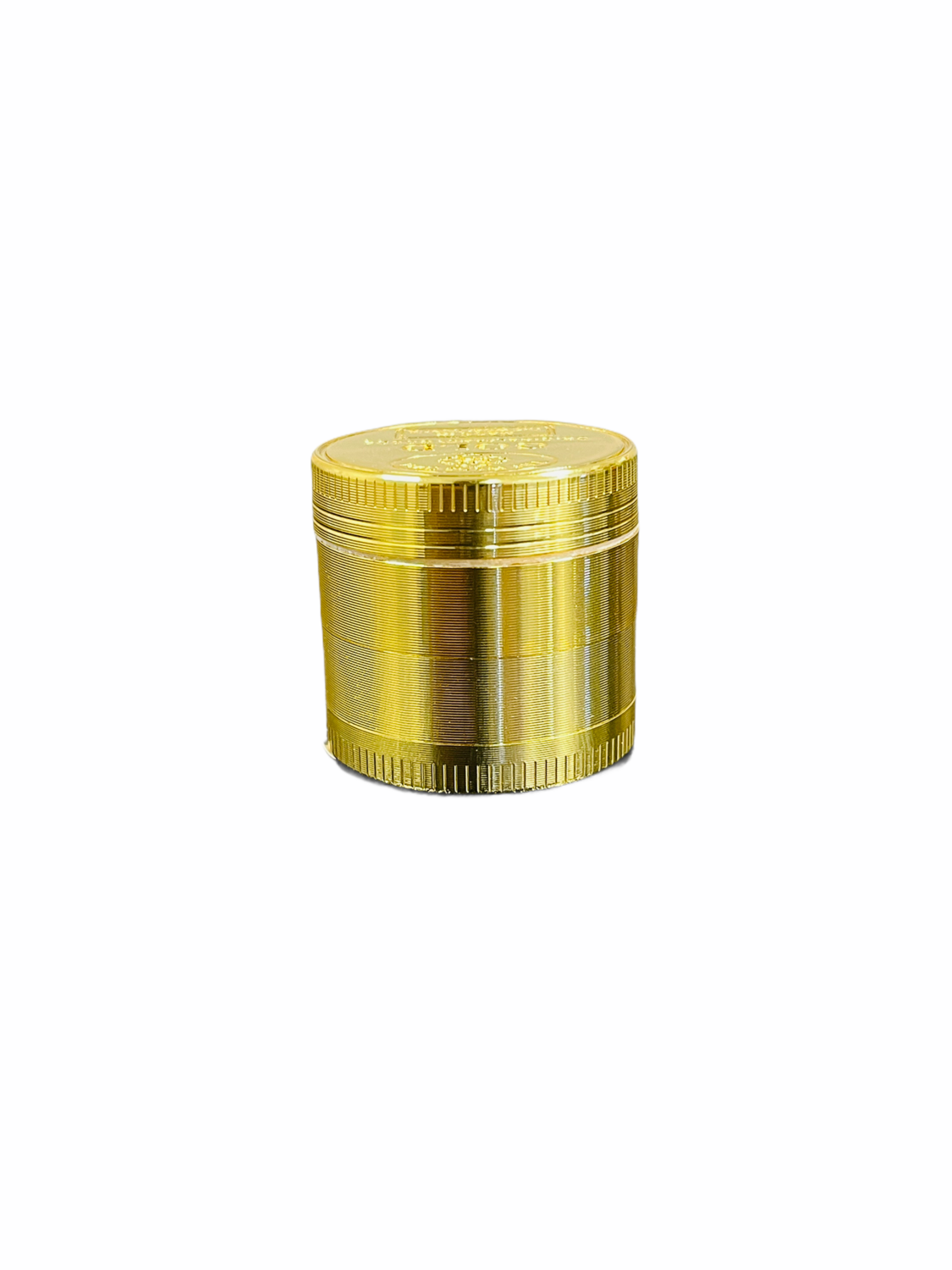 Stainless Steel Gold Finish Metal Grinder