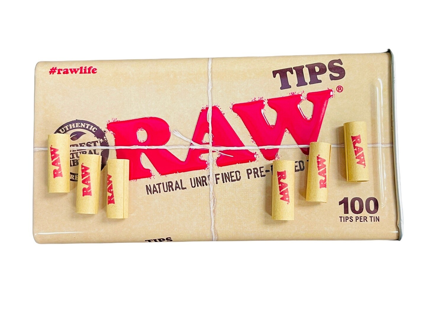 Raw 100 Pack Tips