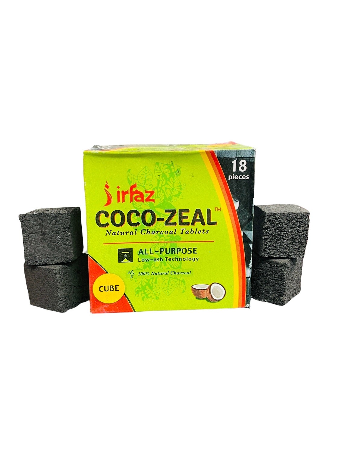 Coco Zeal 18 Piece Coals