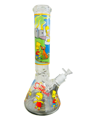 Simpsons Glass Water Pipe