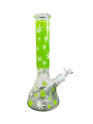 Green Grass Glass Water Pipe